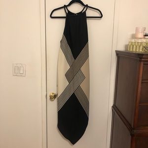 Rachel Roy Asymmetrical Midi Dress